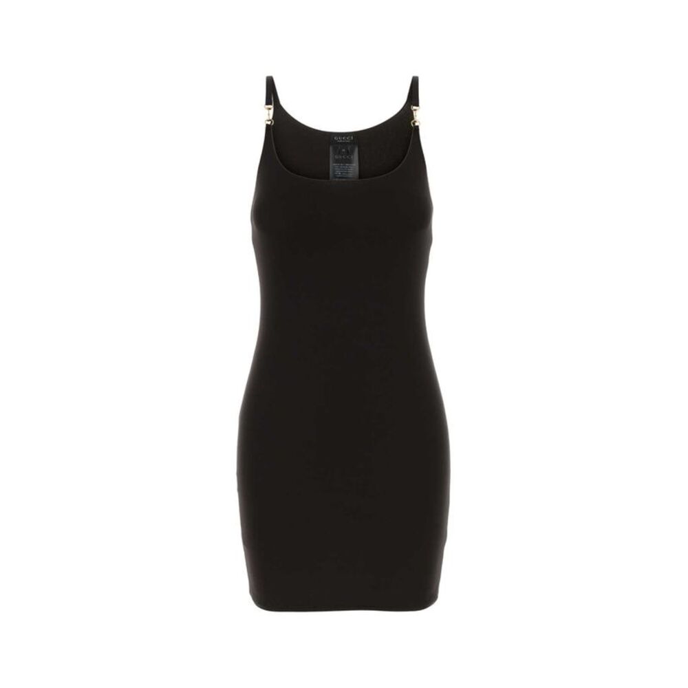 Gucci Women Brown Jersey Dress